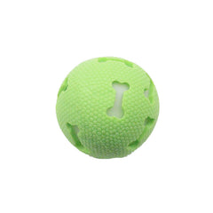 Dog Toy Throwing Bouncy Hollow Bone Glowing Ball