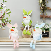 Easter Decoration Carrot Rabbit Faceless Old Man Baby