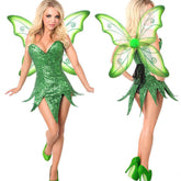 Halloween Costume Dress Fairy Wings