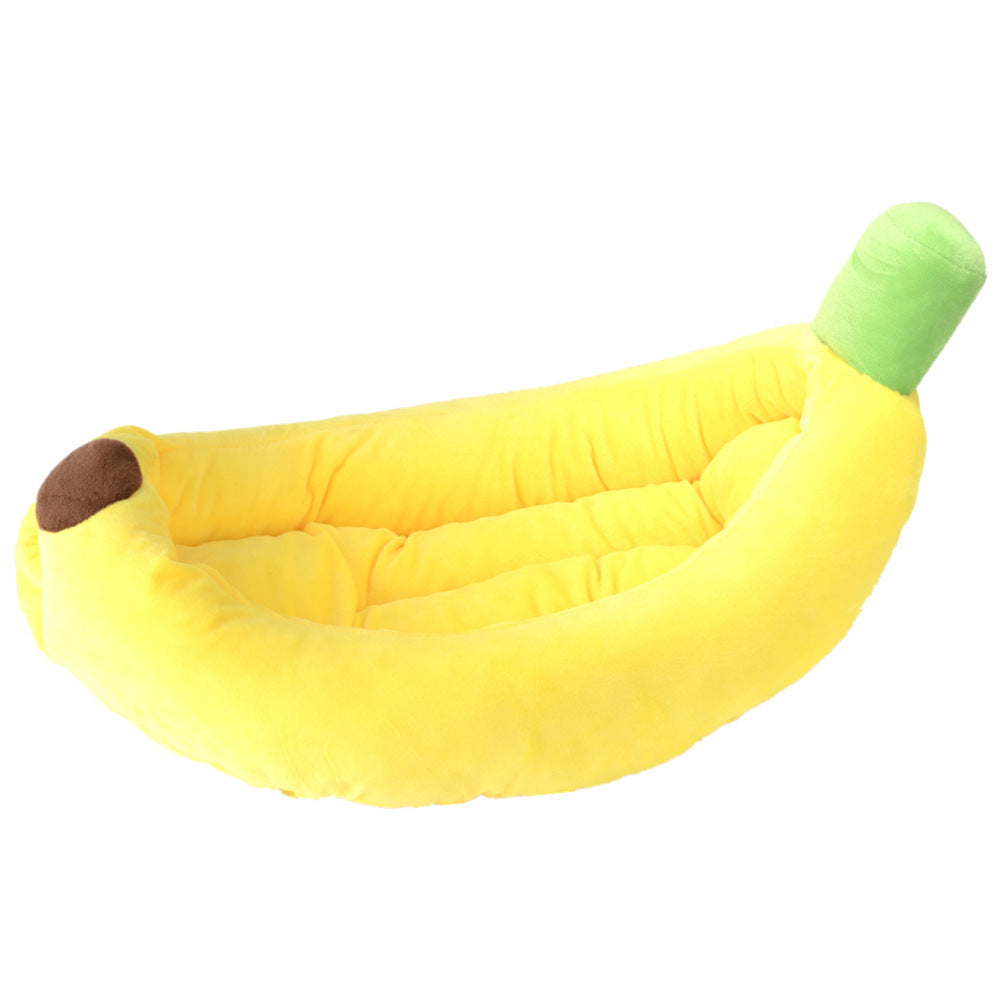 Pet Banana Nest Small  Dog Bed Can Be Disassembled And Washed