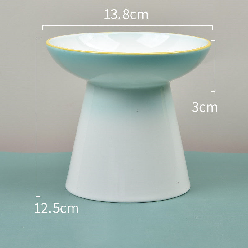 Cat Food Bowl Anti Overturning Dog Bowl