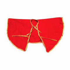 Christmas tree skirt 60cm non-woven fabric gold border single picture Christmas decoration