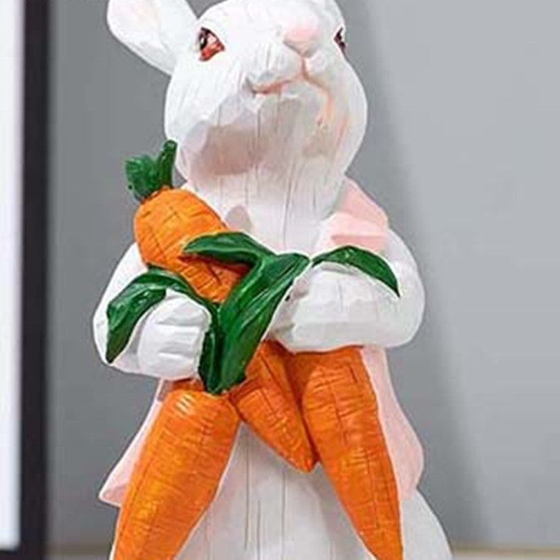 Easter Cute Resin Rabbit-shaped Decorative Ornaments