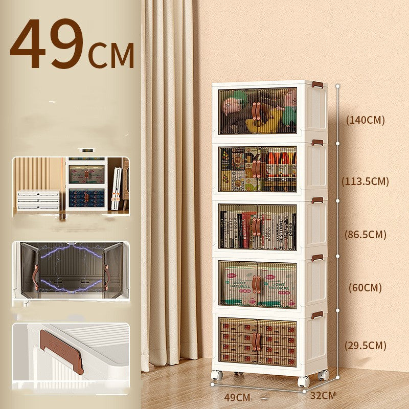 Oversized Storage Box Household Clothing Organizer Plastic Closet