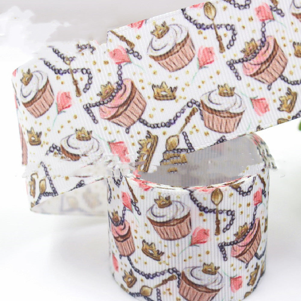 Easter Heat Transfer Printed Thread Ribbon
