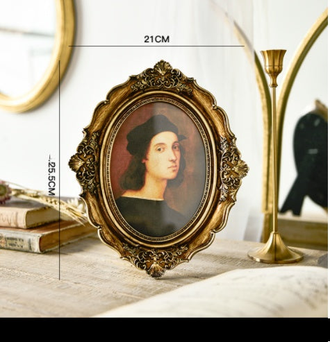 American Retro  Resin Photo Frame Home Decor Wall Hanging