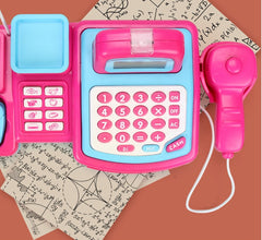 Children's cash register simulation toy