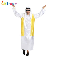 European and American Halloween Festival Party Costume Prince Adult Male Rich Man Gold Vest Outfit