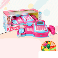 Children's cash register simulation toy