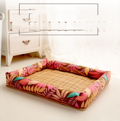Universal Summer Mat Ice Silk Dog Cat Kennel