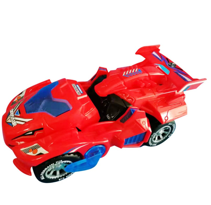 Electric dinosaur deformation toy