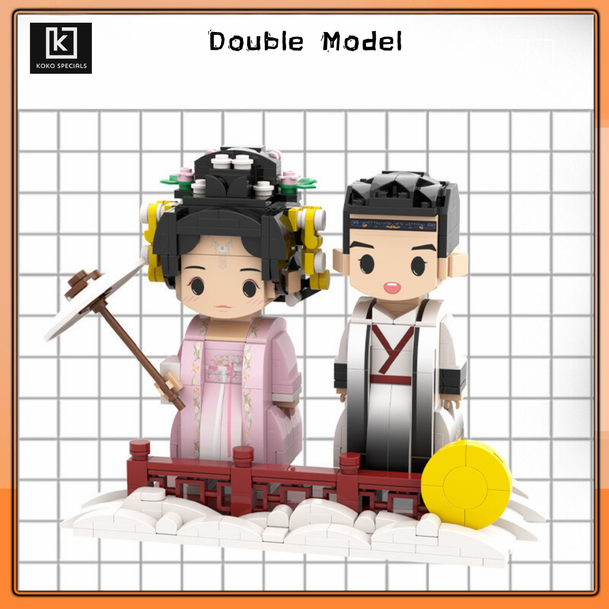 DIY Photo Block Toy Model – Personalized Building Block Figures