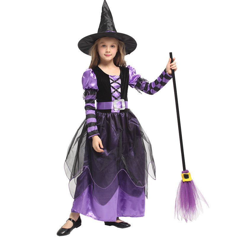 Children's magic witch costume