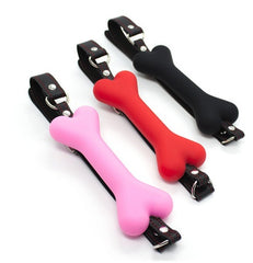 Dog Bone Mouth Plug Couples Silicone Toys