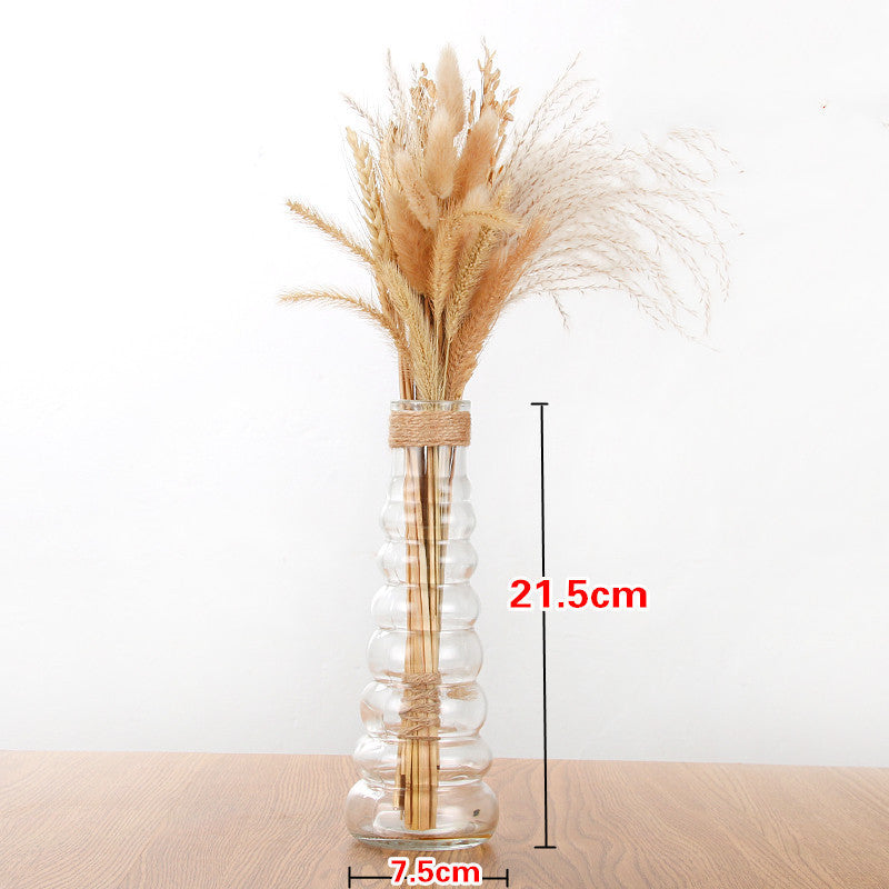 European style household glass vase