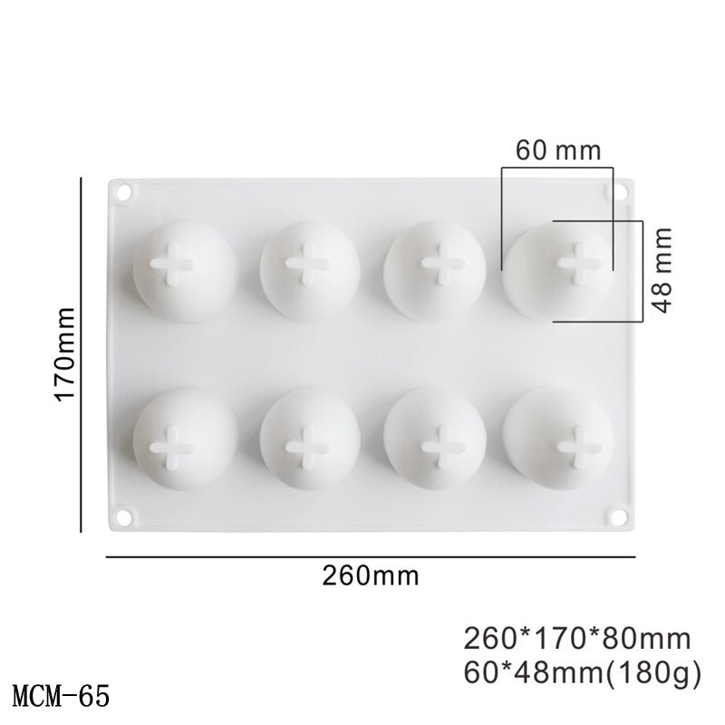 Three-Dimensional Pastry Baking Easter Egg Silicone Mold