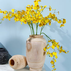 Wooden Vase Decoration Living Room Solid Wood Tableware Vase Decoration Home Decoration