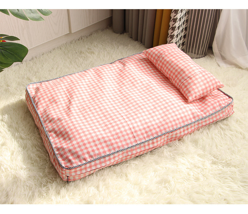 Removable And Washable Dog Sleeping Pad For Sleeping Dogs Bite-Resistant Four-Season Pet Pad