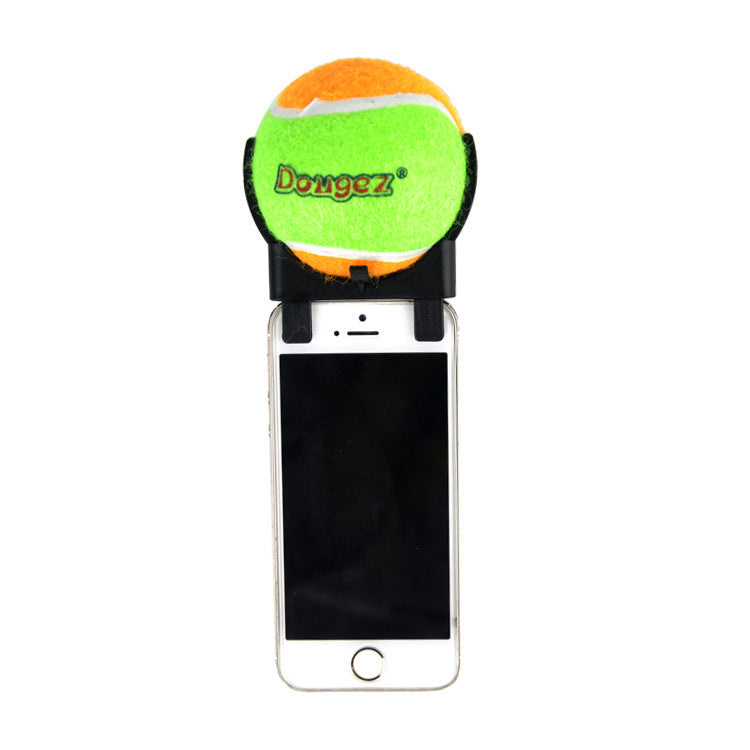 Pet Selfie Ball Funny Dog Toy Sound Tennis