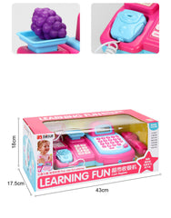 Children's cash register simulation toy