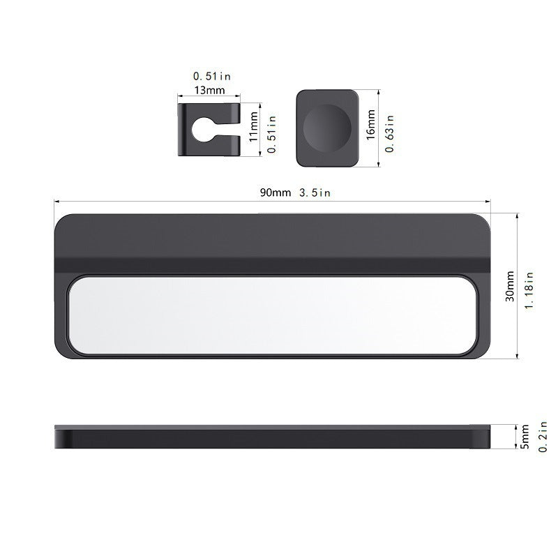 Office Desktop Magnetic Holder Cord Organizer