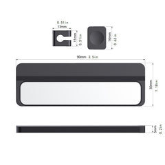 Office Desktop Magnetic Holder Cord Organizer