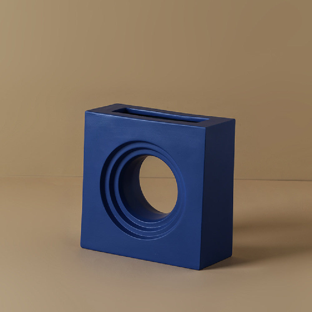 Geometrically Simple Art Vase Ornaments