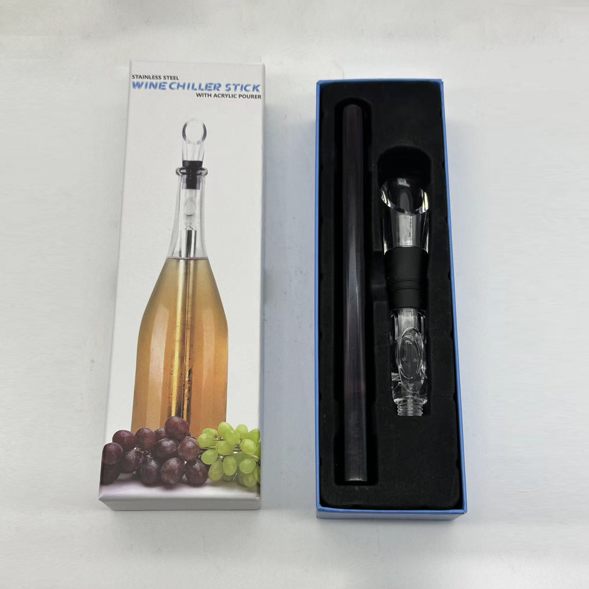 Wine Bottle Cooler Stick Stainless Steel Wine
