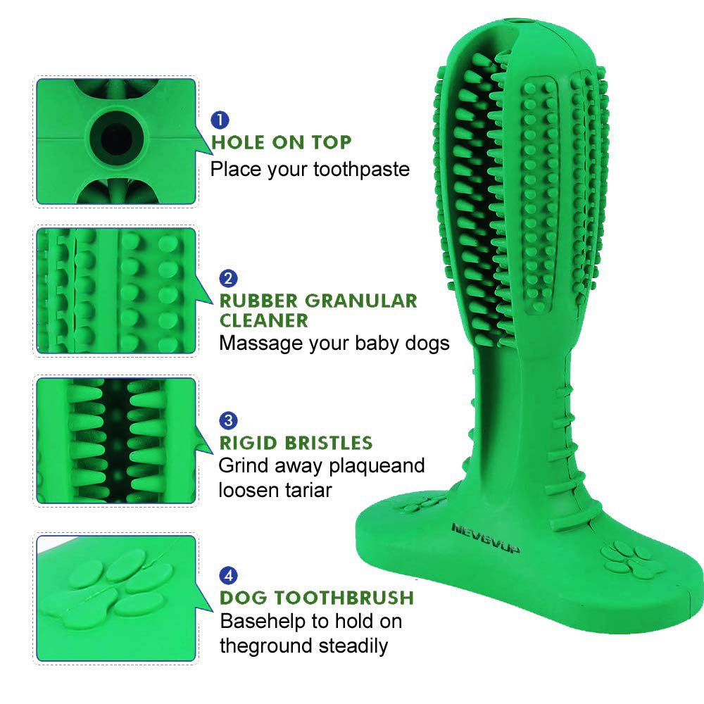 Pet dog toy bite proof toothbrush