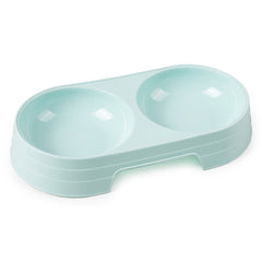 Cat bowl dog bowl drinking water double pet bowl