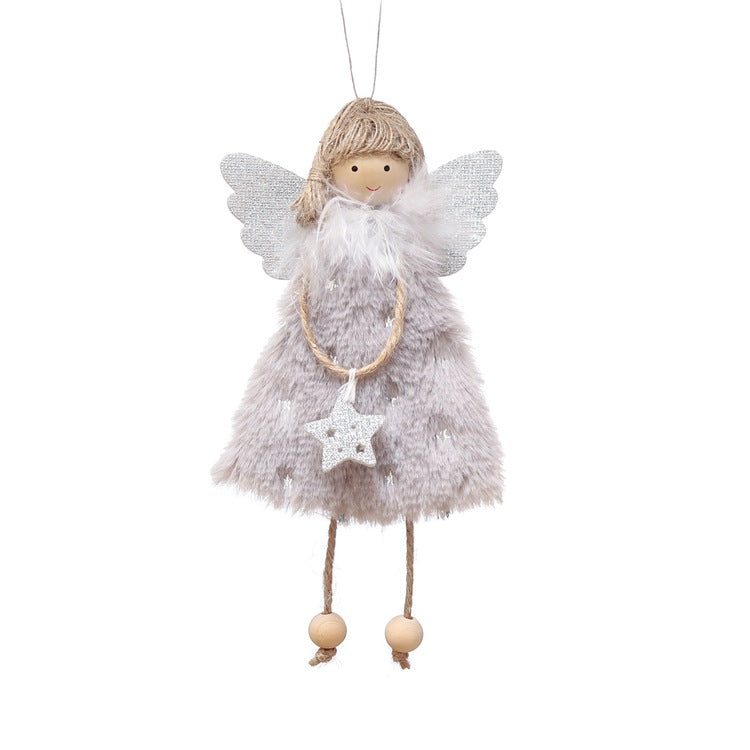 New Christmas Decorative Creative Doll Pendant Angel Girl Pendant Christmas Tree Pendant Christmas items