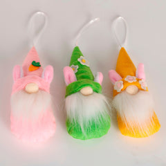 Easter Plush Doll Decoration Faceless Doll Pendant Holiday Theme Decoration Pendant Hanging Decoration Kids Toys Home Decor