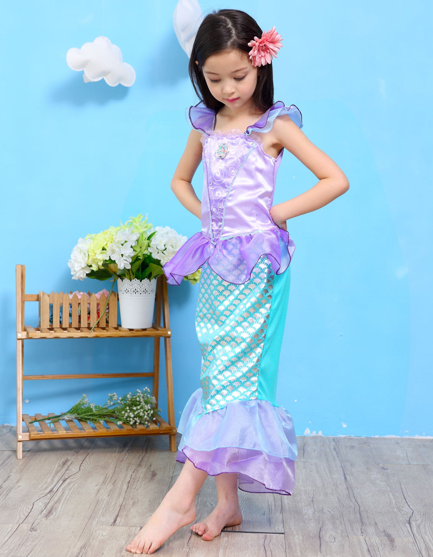 Children's Clothing Girls Princess Dress Children's Halloween Dress Costume