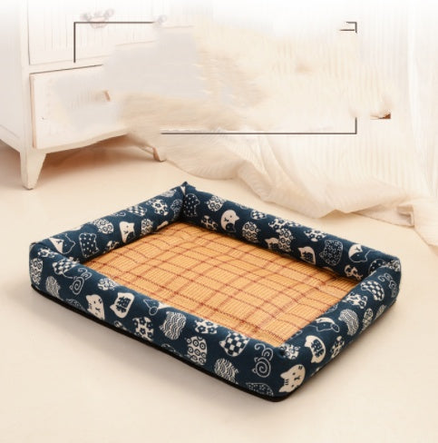 Universal Summer Mat Ice Silk Dog Cat Kennel