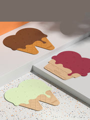 Pet Placemat Cat Bowl Mat Dog Eat Silicone