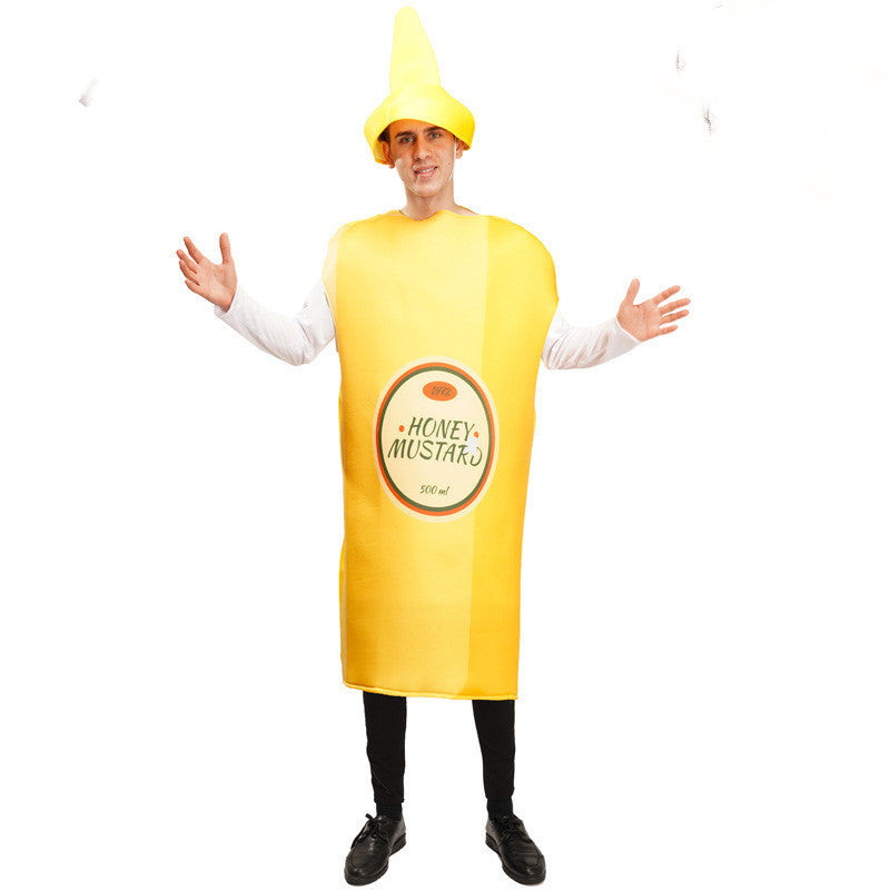 Mustard Tomato Sauce Stage Performance Costume
