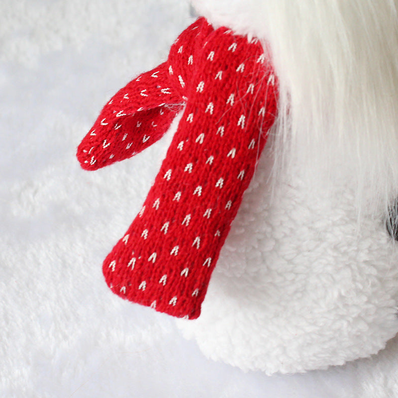 Christmas Faceless Doll Cute Snowman Dwarf goblin Children's Plush Doll Gift Christmas