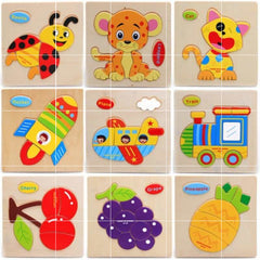 Jigsaw toy cartoon