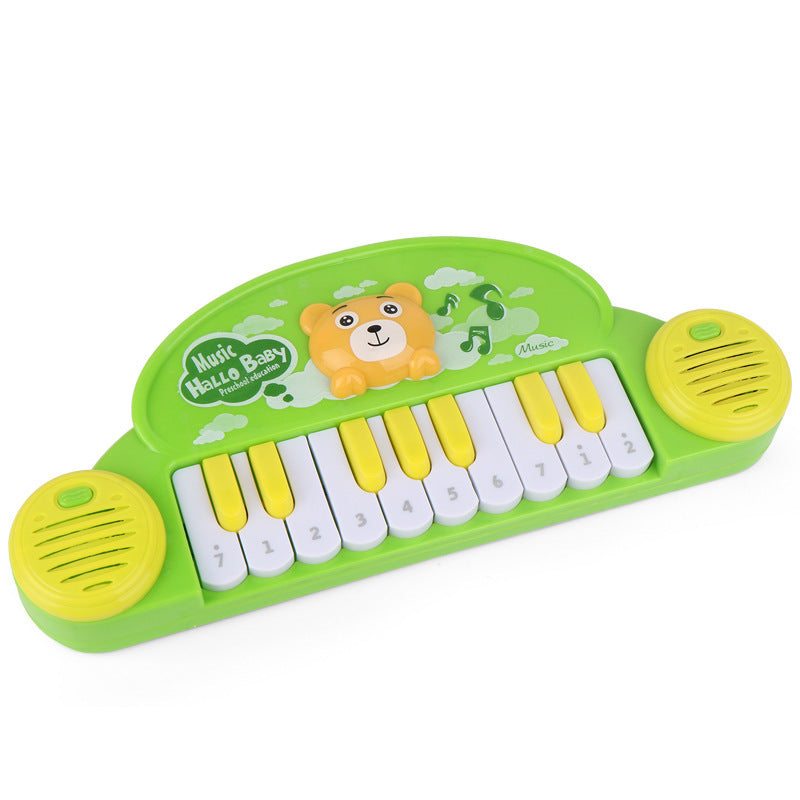Musical luminous electronic organ toy