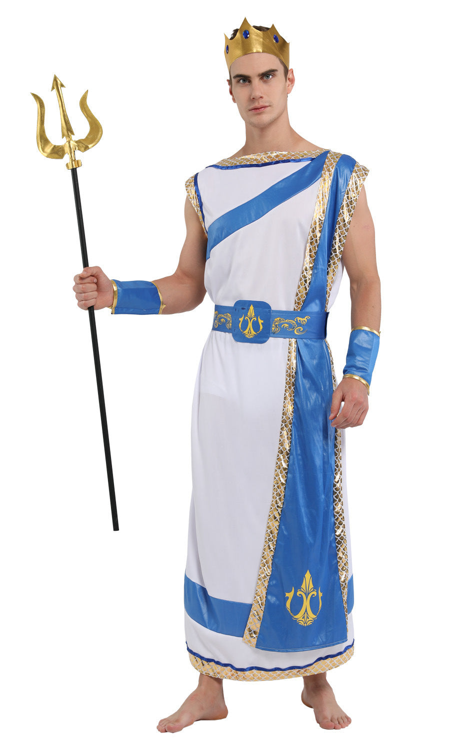 Greek Mythology Poseidon Performance Costume