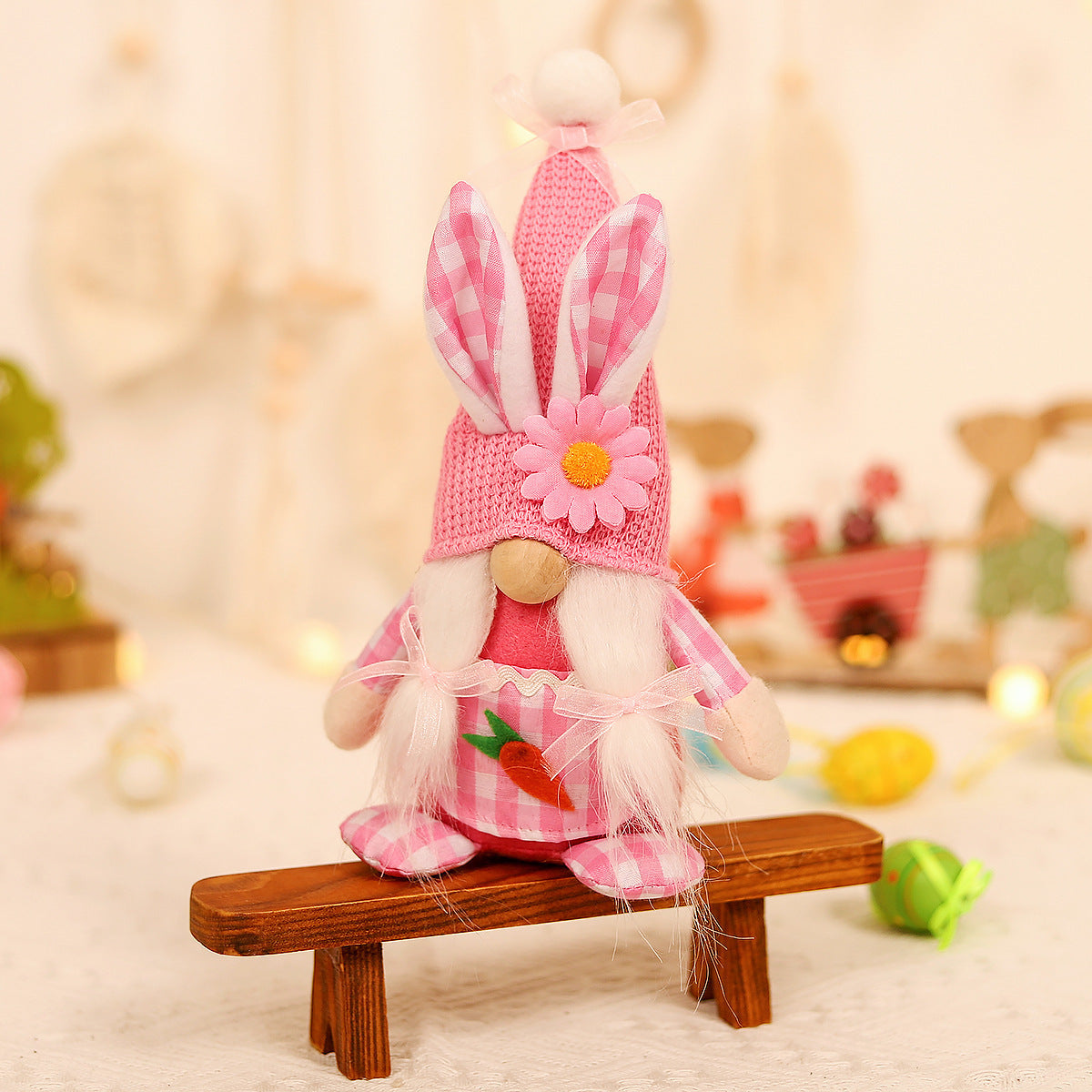 Easter Decorations Doll Knitted Rabbit Decoration
