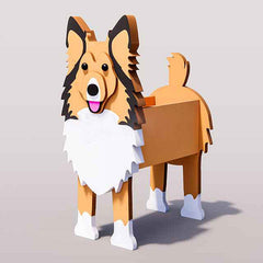 Dog Flowerpot Garden Ornaments Bonsai Plastic Flowerpot Dog Flowerpot Container Succulent Bonsai