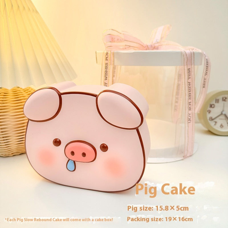 Cute Decompression Toy Slow Rebound Squeezing Toy Decompression Vent Doll