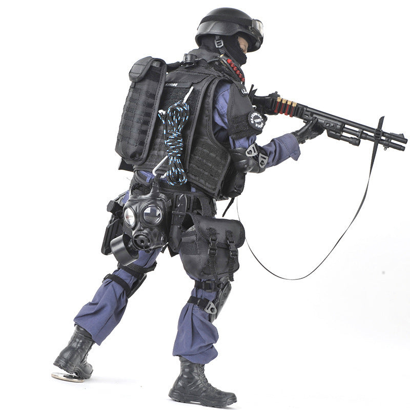 Attack toy soldier model