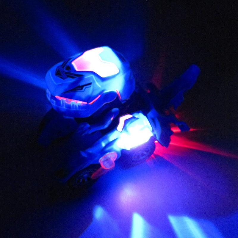 Electric dinosaur deformation toy