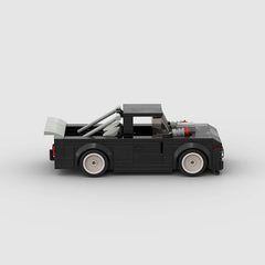 Competitive Pickup Truck Toy Cargo Racing Car Model Building Blocks Toy