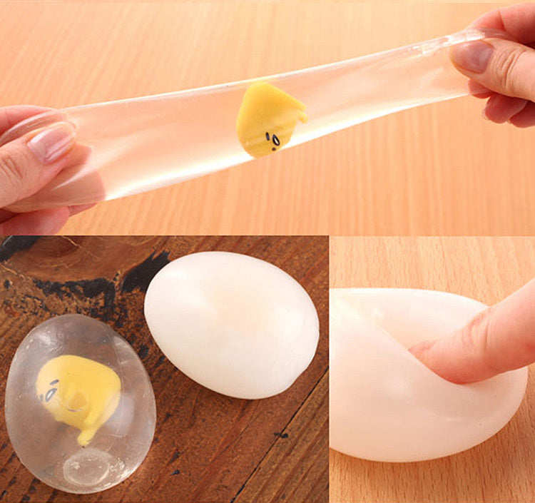 Boiled egg vent toy