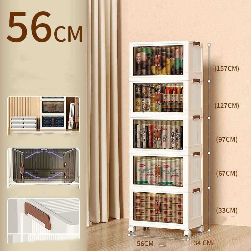 Oversized Storage Box Household Clothing Organizer Plastic Closet