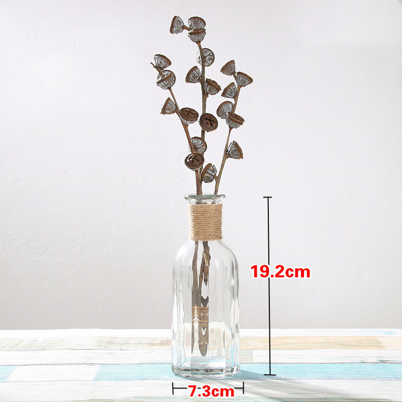 European style household glass vase