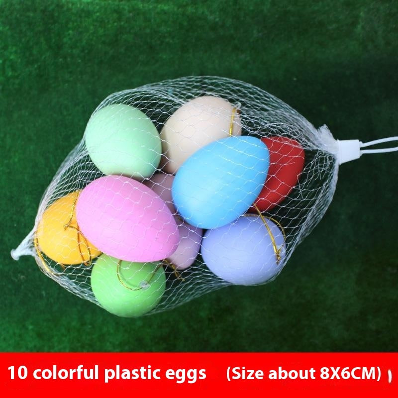 Toy Eggs Diy Children's Handmade Easter Hand-painted Toys
